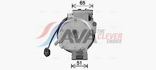 Купити 4711538 Denso Компресор кліматичної установки